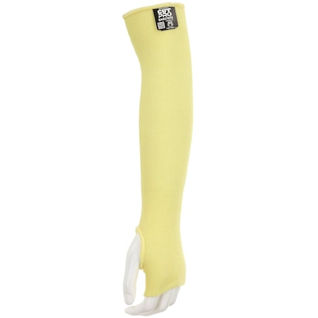 Mcr Safety Gloves, Econ Aramid 18'' Thumbslot Sleeve, 10PK SA9378TE